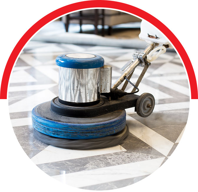 Protect your marble flooring by removing dirt, snow and other sediment residue